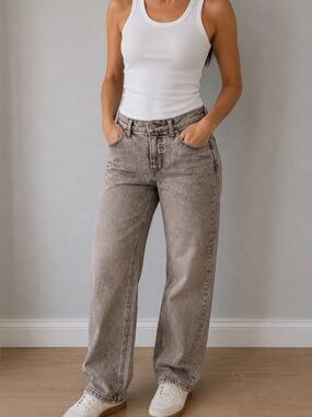 Scotch & Soda Amsterdam Grey Acid Wash Stretch Jeans Women’s Size 6